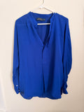 Polo Ralph Lauren blue windbreaker, front view