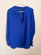 Polo Ralph Lauren blue windbreaker, front view