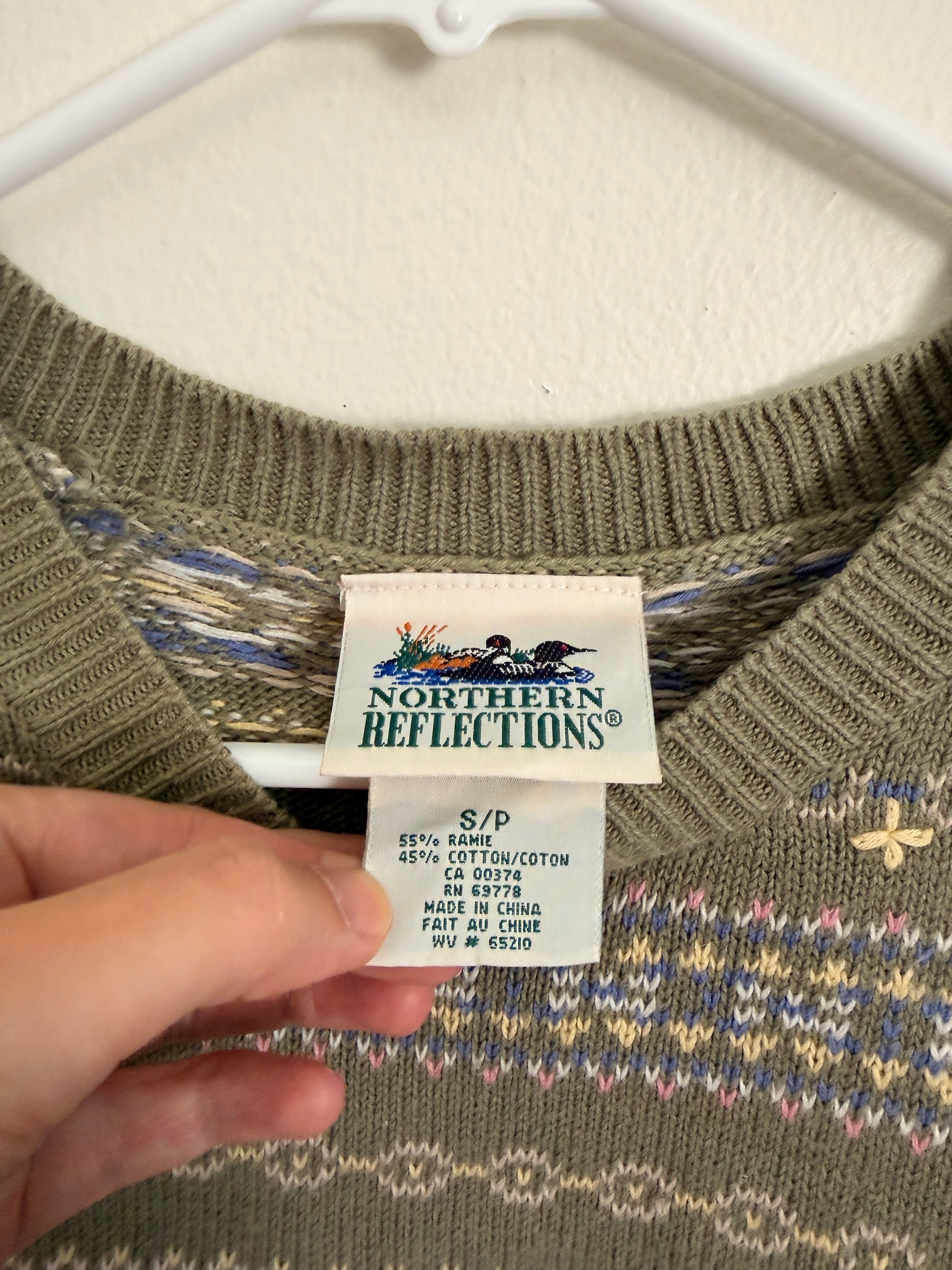 Care label and detail